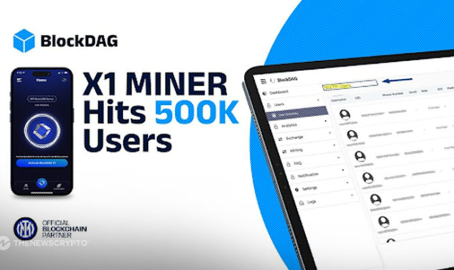 500K+ Miners Join BlockDAG's X1 App While ADA & TRX Show Bullish Signs for 2025!