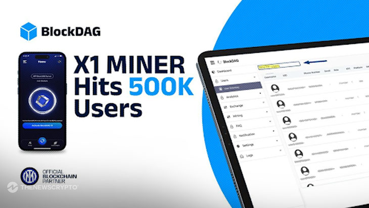 500K+ Miners Join BlockDAG's X1 App While ADA & TRX Show Bullish Signs for 2025!