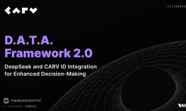 CARV’s D.A.T.A. Framework 2.0: DeepSeek and CARV ID Integration for Enhanced Decision-Making