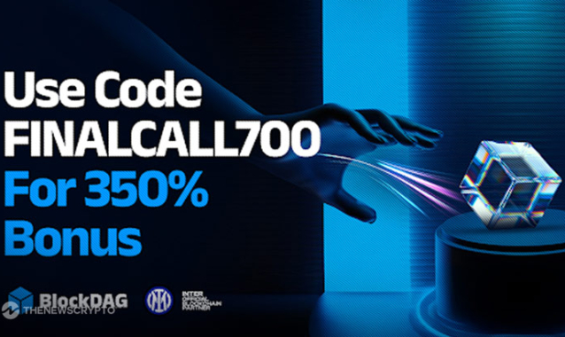 Get 350% Extra! BlockDAG Shatters Presale Records With ‘FINALCODE700’ While Toncoin & XLM Price Lag Behind