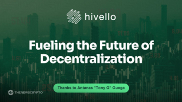 Hivello Secures Strategic Investment From Antanas "Tony G" Guoga to Scale Decentralized Compute