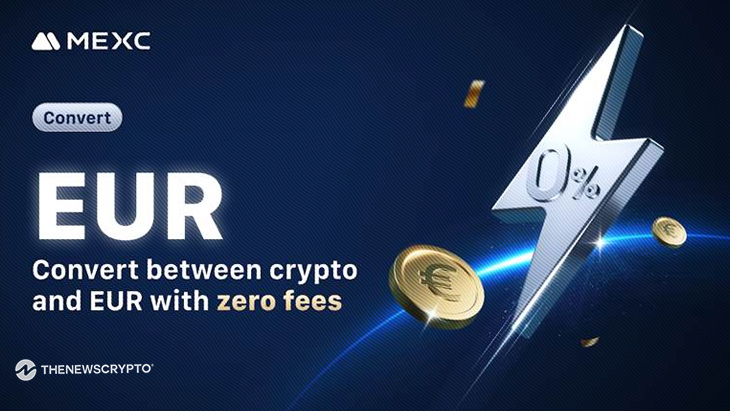 MEXC Officially Lists EUR on Convert With Zero Fees for Fast and Effortless Trading