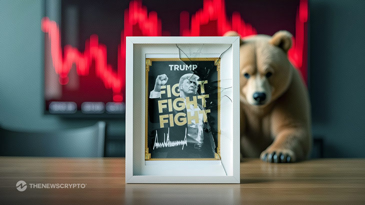 TRUMP Token Drops Over 10% as the Global Crypto Market Cap Declines