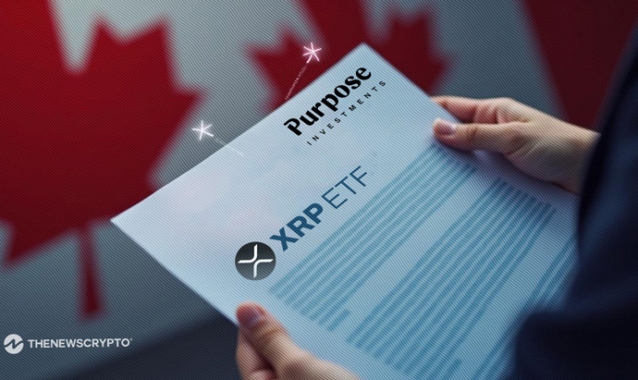 Canada Moves First as Purpose Investments Seeks Approval for World's First Spot XRP ETF