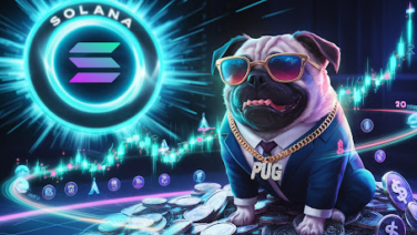 Solana Targets 10x as Rich Pug Goes Viral