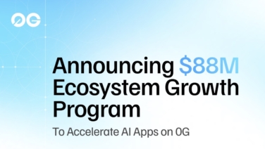 0G Foundation Launches $88.88M Ecosystem Growth Program to Boost Decentralized AI Innovation