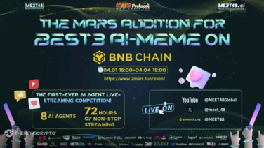 MEET48, Mars Protocol and BNB Chain Launch Web3's First AI Agent Live PK Event during April 1-4