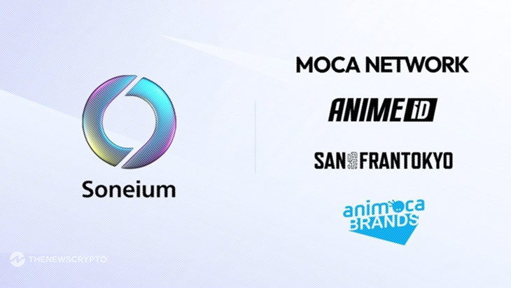 Animoca Brands partners with Soneium by Sony Block Solutions Labs to develop Moca Network’s identity layer and launch San FranTokyo’s anime initiatives on Soneium