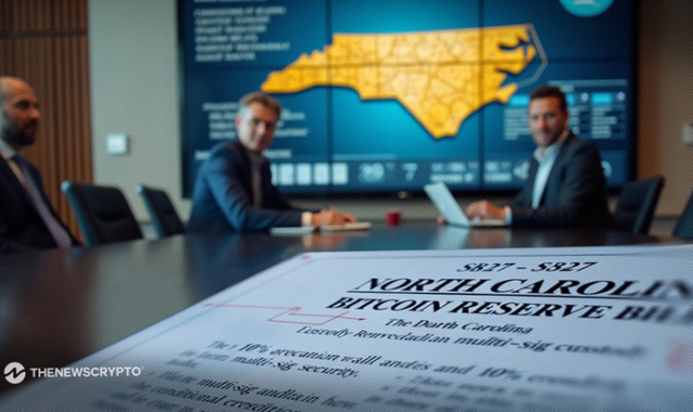 North Carolina Moves to Invest 10% of Public Funds in Bitcoin Under New Bill