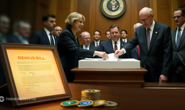 US Stablecoin Bill Revised Ahead of Key Senate Banking Vote
