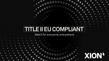 XION Sets Milestone to Become First Title II EU-Compliant Layer 1 Blockchain