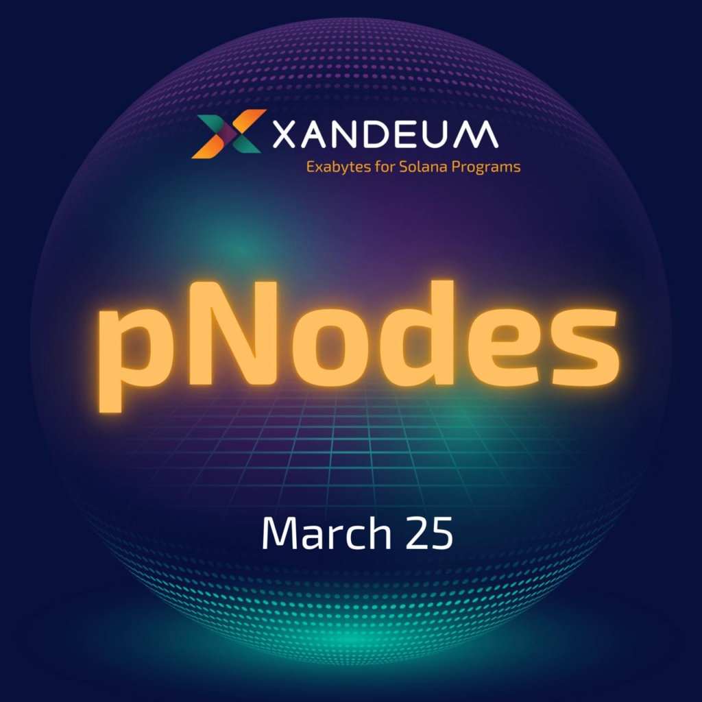 Xandeum Launches pNodes to Boost Solana's Scalable Storage Layer