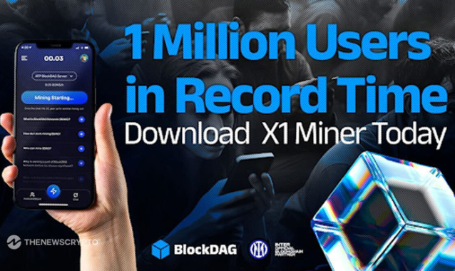 Bearish Clouds Over LINK & XLM While BlockDAG X1 Miner App’s 1 Million Users Bank Real Gains  