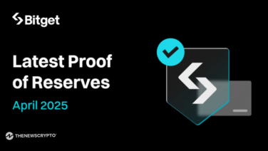 Bitget Releases April 2025 Proof of Reserves Report: User Assets Secured at 191% Reserve Ratio