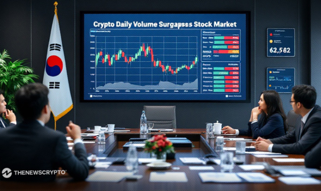 Cryptocurrency Dominates in South Korea Market, Surpasses Stock Market