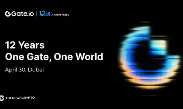 Gate.io Celebrates 12th Anniversary With a Major Brand Upgrade: Opening the Gateway to the Future of Crypto