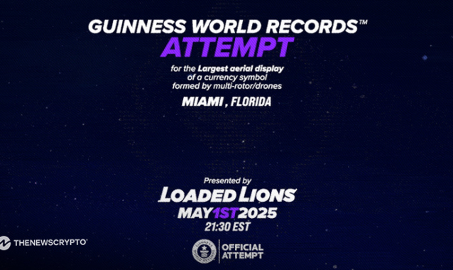 Loaded Lions Set to Break GUINNESS WORLD RECORDS™ with 1,200-Drone Display in Miami