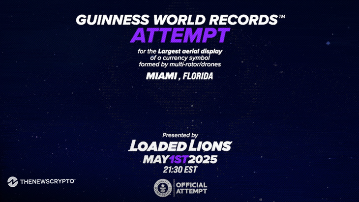 Loaded Lions Set to Break GUINNESS WORLD RECORDS™ with 1,200-Drone Display in Miami