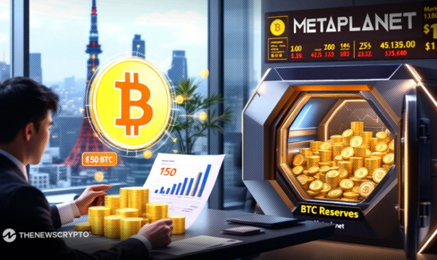 Metaplanet Expands Bitcoin Holding with $13M Purchase, Holds 4,206 BTC