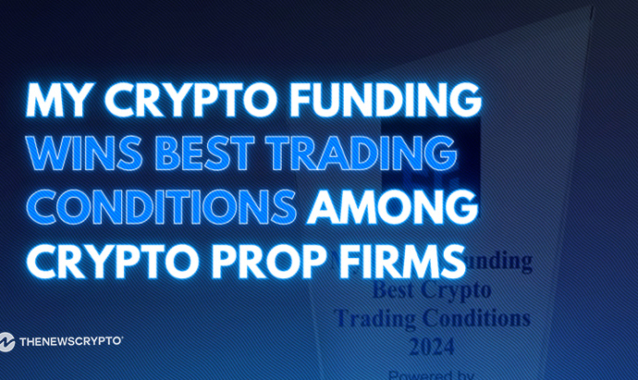 My Crypto Funding Wins Best Trading Conditions Among Crypto Prop Firms