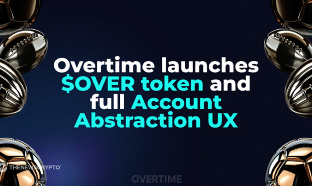 Overtime launches $OVER token and full Account Abstraction UX