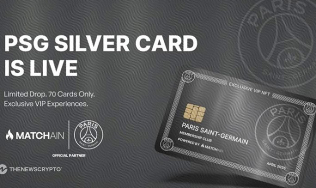 Paris Saint-Germain Launches Silver Card on Matchain: Football’s Most Exclusive Fan Access Drop