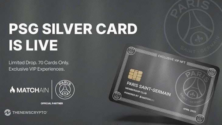 Paris Saint-Germain Launches Silver Card on Matchain: Football’s Most Exclusive Fan Access Drop