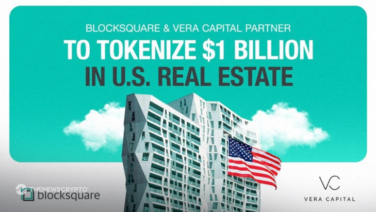 Vera Capital and Blocksquare Ink $1B Deal to Tokenize U.S. Real Estate