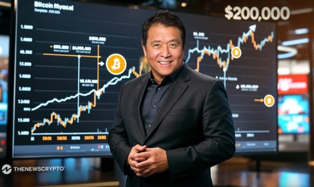 Robert Kiyosaki Predicts Bitcoin Surge to $200K in 2025 as BTC Rebounds