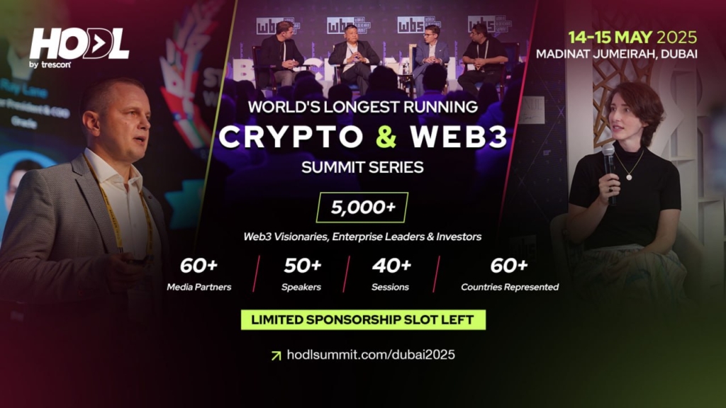 HODL 2025: Blockchain’s Brightest Minds. All in Dubai