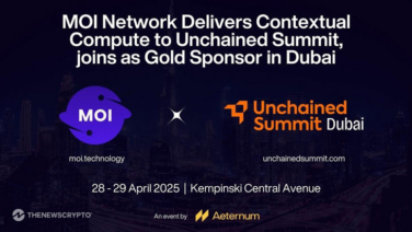 MOI Network Delivers Contextual Compute to Unchained Summit, joins as Gold Sponsor in Dubai
