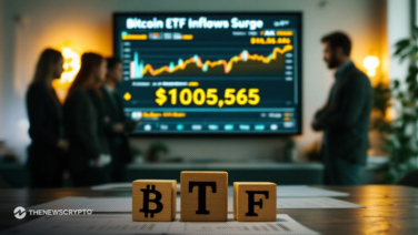 BTC Trades Above $105K, Spot Bitcoin ETF Inflows Surge, Is Bitcoin Golden Cross Ahead?
