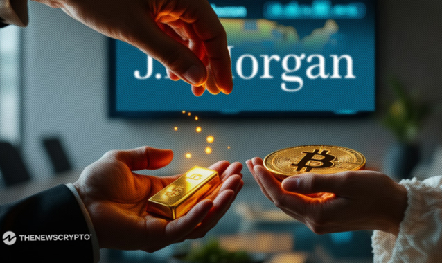 JP Morgan Sees Bitcoin Outpacing Gold in 2025
