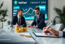 Stablecoin Giant Tether Backs $459M Bitcoin Buy for Twenty One Capital