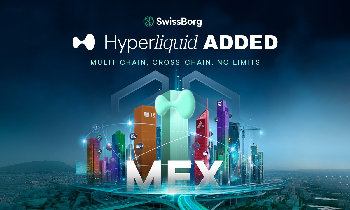 SwissBorg Integrates Hyperliquid for One-Tap Fiat-to-DeFi Trading Across Europe