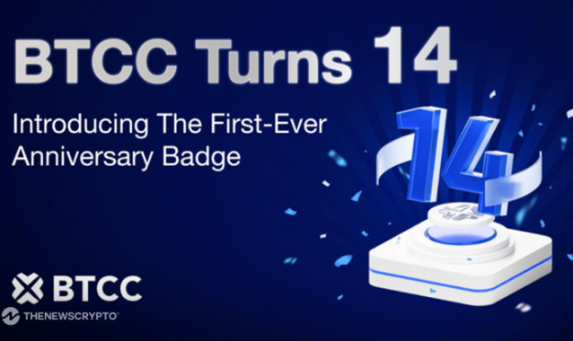 BTCC Exchange Celebrates 14th Anniversary with Launch of First-Ever User Badge Program