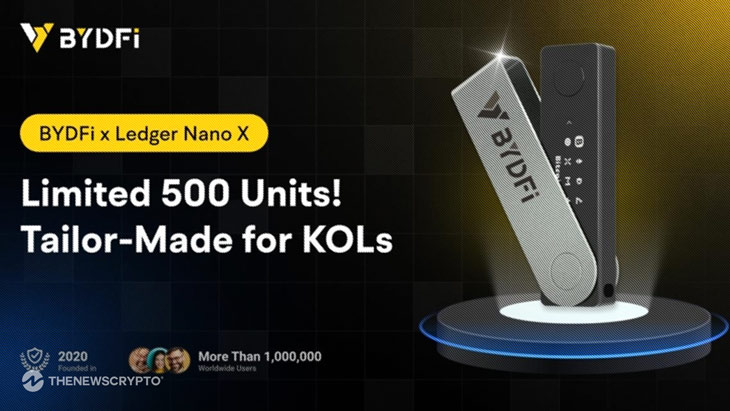 BYDFi and Ledger Launch Global Campaign with Limited BYDFi x Ledger Nano X