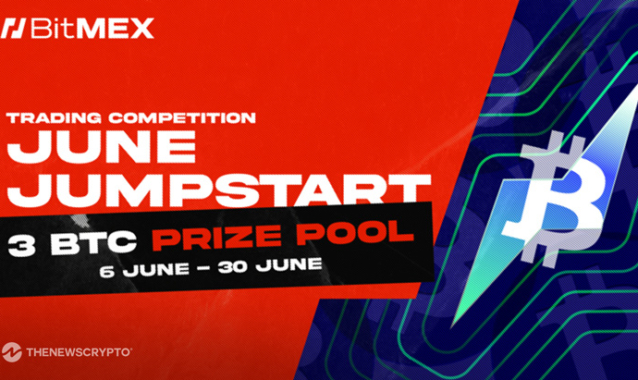 BitMEX Launches June Jumpstart Trading Competition with a 3 BTC Prize Pool