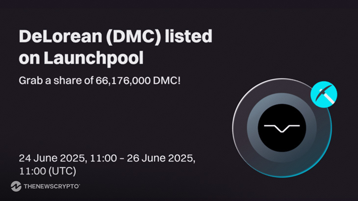 Bitget Launchpool to List DeLorean (DMC), Offering 66 Million Tokens in Rewards