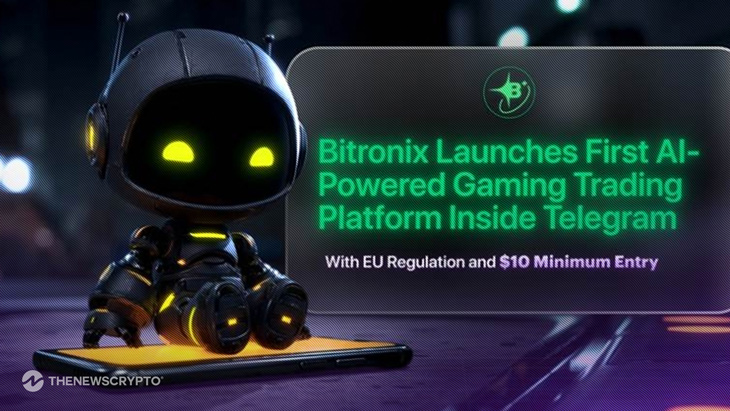 Bitronix Launches First AI-Powered Gaming Trading Platform Inside Telegram With EU Regulation and $10 Minimum Entry