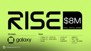 Galaxy Ventures Backs RISE Chain, $8M Raised to Launch Fastest Zone for Real-Time Apps on Ethereum