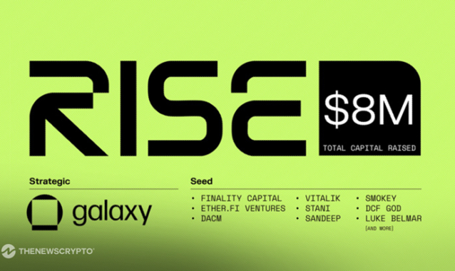 Galaxy Ventures Backs RISE Chain, $8M Raised to Launch Fastest Zone for Real-Time Apps on Ethereum