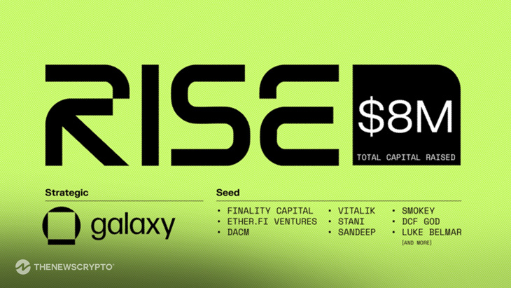 Galaxy Ventures Backs RISE Chain, $8M Raised to Launch Fastest Zone for Real-Time Apps on Ethereum