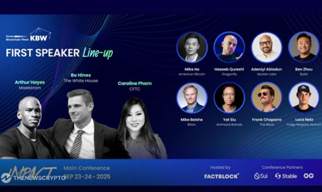 Korea Blockchain Week 2025 Unveils Star-Studded Speaker Lineup for Global Web3 Gathering in Seoul