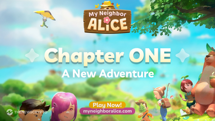 My Neighbor Alice Launches Chapter One: Fully On-Chain Web3 Game Now Playable in Browser