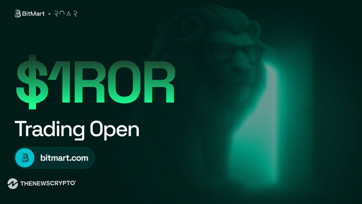 R0AR Lists on BitMart: $1R0R Makes CEX Debut