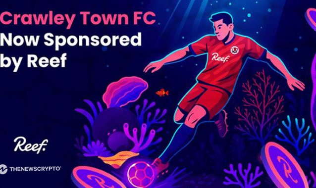 Reef Chain Announces Landmark Principal Partnership With Crawley Town FC