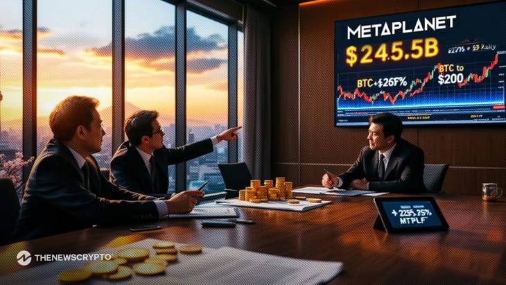 Metaplanet Soars 26% After $5.4B Fundraise for Bitcoin Expansion