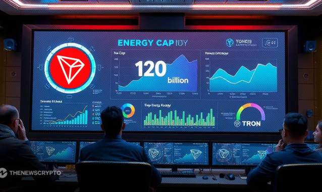 TRX Prepares for Breakout as TRON Addresses Hit Record Highs