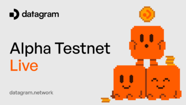 Datagram Launches Alpha Testnet to Power DePIN Interoperability with Node Rewards and $DGRAM Airdrops